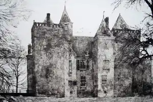 Ludwig Willem Reijmert Wenckebach - Kasteel Assumburg - ingelijste ets uit 1903 vendu pour 50€ !