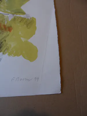 Frank Boom - Litho, Landschap in Limburg, gesigneerd kopen? Bied vanaf 25!