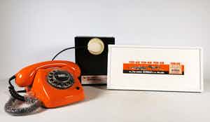 Servaas - Lot van draaischijf telefoon en offset, Int. Fish-handel Servaas & Zn. verkocht voor € 1!