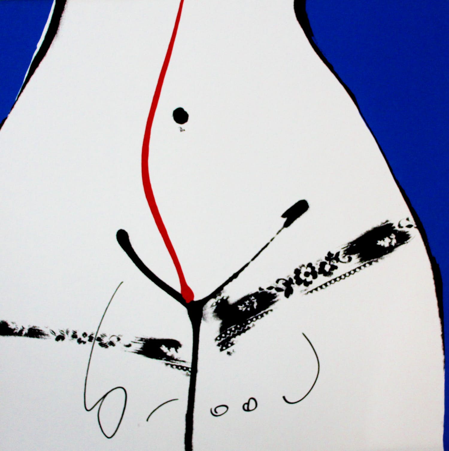 Herman Brood - Zeefdruk: "Hips" verkocht voor € 375!