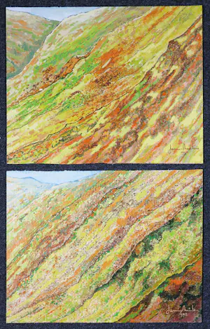 AcheterJanus Nuiten - Olieverf op doek, Twee landschappen? Enchérissez de 100!