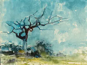 Eugène Eechaut - Wunderschönes abstraktes Aquarell von 1977 / Ausstellung Galerie Pfeiffer Brüssel kopen? Bied vanaf 50!