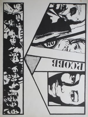 Marte Roling - P. Cobb - Linosnede kopen? Bied vanaf 45!