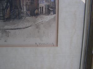 Roger Hebbelinck - Stadsgezicht Deventer. kopen? Bied vanaf 30!