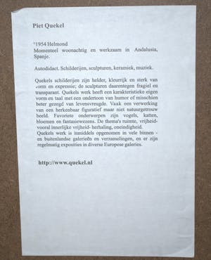 Piet Quekel - Zeefdruk oplage 130 kopen? Bied vanaf 30!