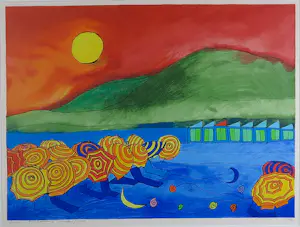 Susan Schildkamp - Zeefdruk, Schaduw/Licht - Ingelijst kopen? Bied vanaf 50!