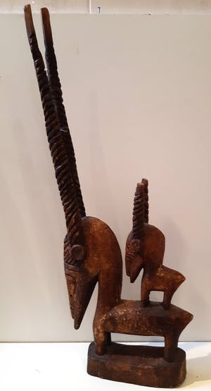 Bamana - Tyiwara (Ciwara) Bamana Antilopen Masker kopen? Bied vanaf 50!