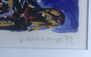 Theo Wolvecamp - Abstracte voorstelling kopen? Bied vanaf 275!