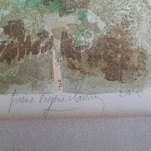 Niet of onleesbaar gesigneerd - steendruk - zonder titel E.A. - 21583 kopen? Bied vanaf 1!