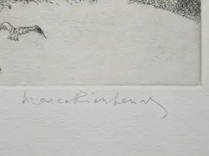 Marc-Andre Richterich - Marco Richterich - droge naald Ets "Amsterdam" glmt. oplage -potloodges. kopen? Bied vanaf 34!