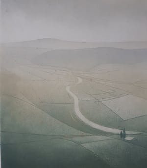 Elmar Gille - Landschap in "D" kopen? Bied vanaf 20!