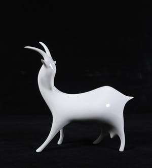 Jaroslav Jezek - Lot van drie porseleinen dieren door Royal Dux kopen? Bied vanaf 50!