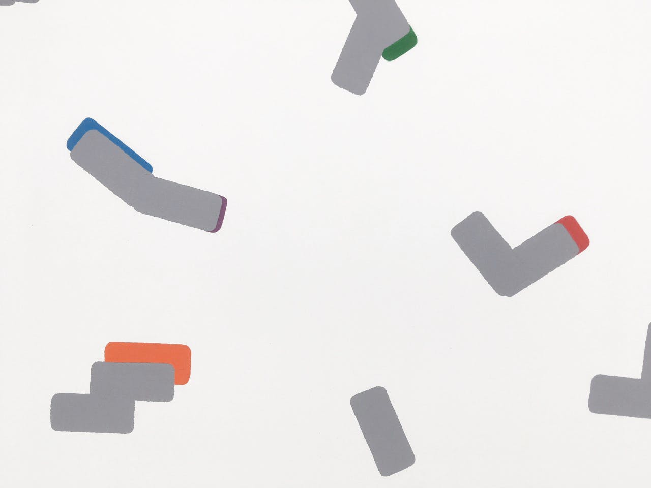 Jack Vissers - Something's Happening (Grey) - acryl op paneel kopen? Bied vanaf 225!