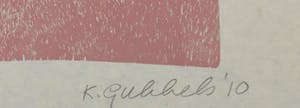Klaas Gubbels - Houtsnede op geschept papier, Soixante-neuf kopen? Bied vanaf 200!