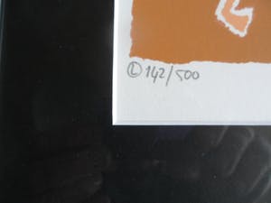 Hans Innemee - Zeefdruk. Titel, "Duck". kopen? Bied vanaf 50!