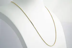 146 - Sierlijk 14 Krt geel-gouden venetiaans collier - zo goed als nieuw! kopen? Bied vanaf 280!