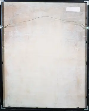 Piet Schoenmakers - Olieverf op board, Zonder titel - Ingelijst kopen? Bied vanaf 350!