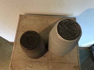 Potterie Ravelli - 2 vazen kopen? Bied vanaf 1!