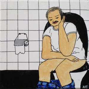 Anke Peddemors - kunst voor in het kleinste kamertje Hannes kopen? Bied vanaf 17!