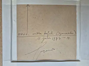 Eugène Brands - Gouache -witte tafel - 1973, gesigneerd en verso kopen? Bied vanaf 1495!