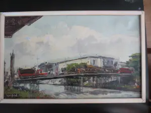 Sujatno Koempoel - 2x de Vuurboom en De Rode Brug Soerabaja kopen? Bied vanaf 200!