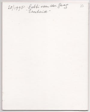 Buy Lotti van der Gaag - Stifttekening, 'Eenheid', 1998? Bid from 275!