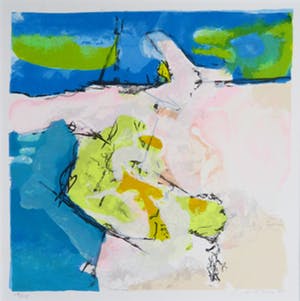 Henk van Vessem - Dutch Landscape IV - zeefdruk kopen? Bied vanaf 28!