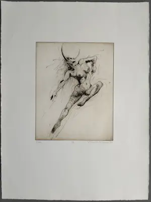 Ronald Tolman - gesigneerde ets kopen? Bied vanaf 69!