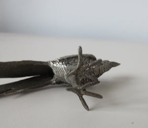 Curiosa - Vier metalen figuren van fazanten en pauwen kopen? Bied vanaf 1!