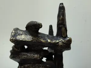 Wessel Couzijn - bronzen sculptuur | 'Ruiter te paard' | 1974 kopen? Bied vanaf 600!