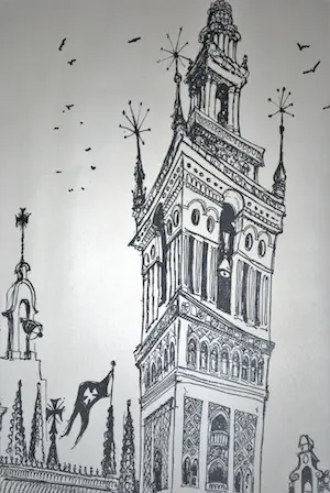 William Papas - Sevilla -1968 - litho kopen? Bied vanaf 20!
