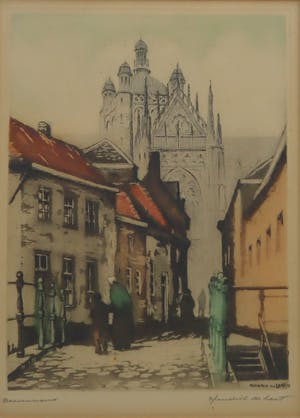 Hendrik de Laat - Stadsgezicht kopen? Bied vanaf 30!