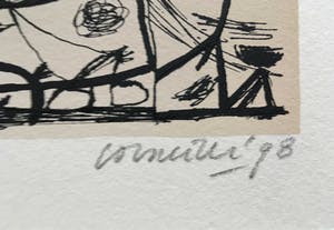 Corneille - Zeer fraaie zeefdruk kopen? Bied vanaf 185!