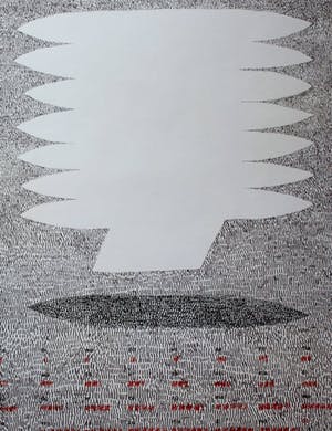 Geertjan van Oostende - Zeefdruk: vallende bladeren (Gelderse kustkalender 1973) kopen? Bied vanaf 25!