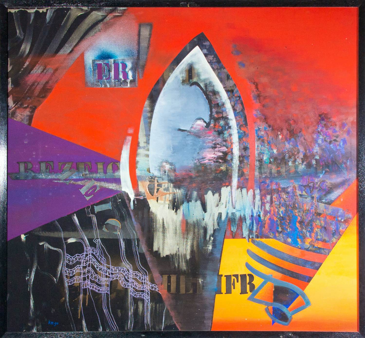 Niet of onleesbaar gesigneerd - Olieverf op doek, Reflection - Ingelijst kopen? Bied vanaf 10!