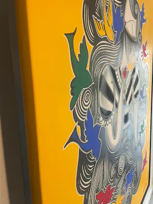 Alexandros Skoutariotis - “Lady with Birds – Large Original by Sonke (2020)” kopen? Bied vanaf 1200!