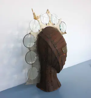 Rik van Rijswijk - Gemengde techniek (o.a. staal), Wachter kopen? Bied vanaf 200!