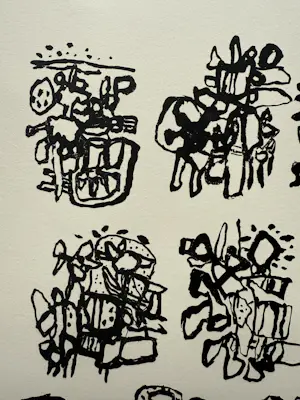 Corneille - handgesigneerde litho | 'Zonder titel' | 1962 (ZELDZAAM WERK) kopen? Bied vanaf 400!