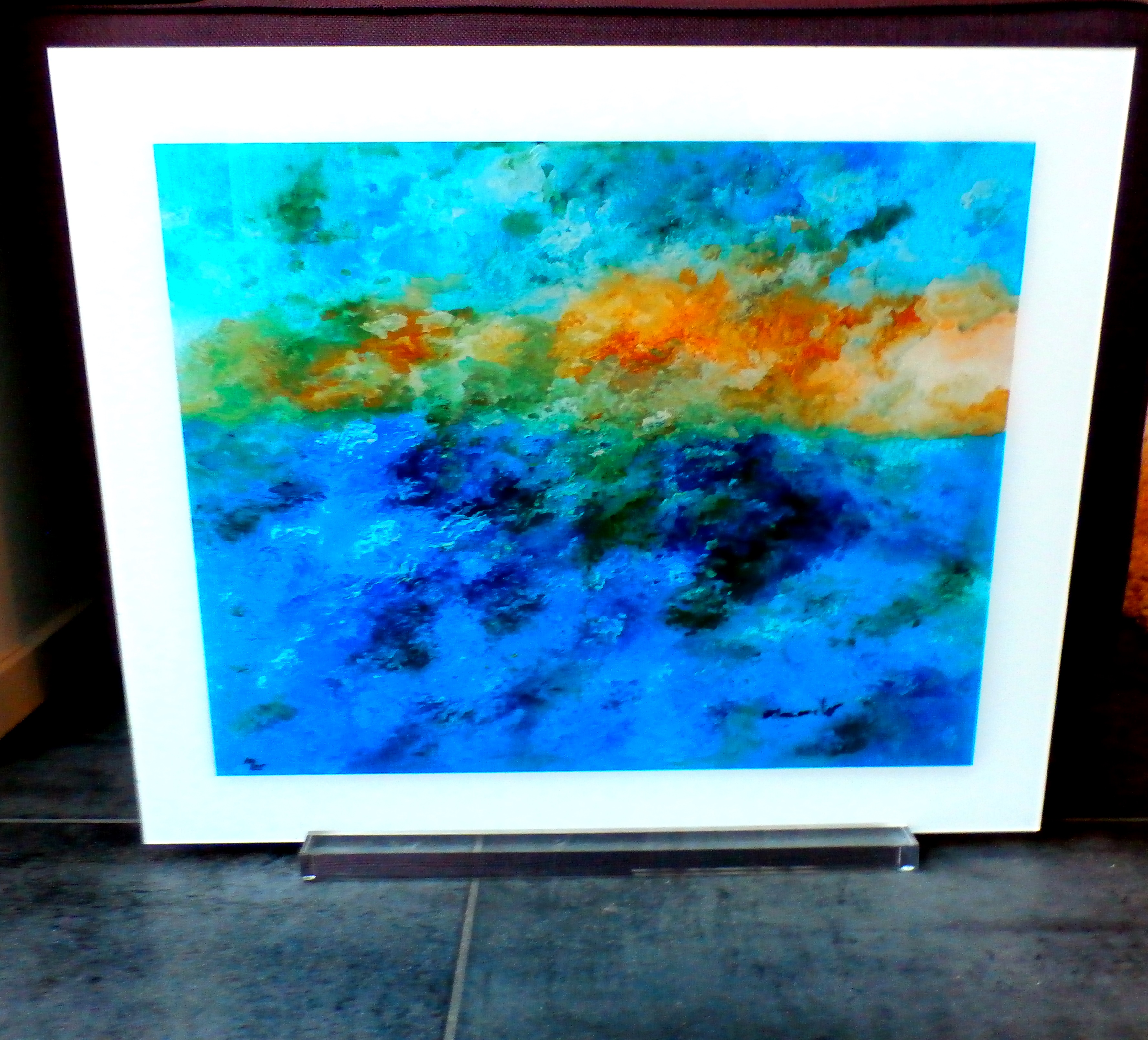 Armando - Giclee op plexiglas: Seestück - 2015 verkocht voor € 295!