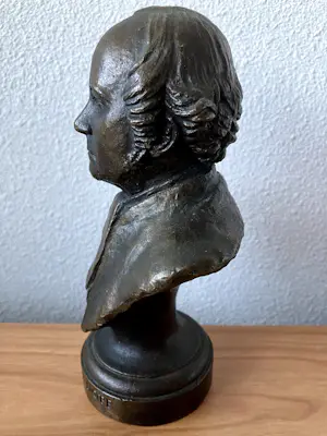 Coert L Steynberg - Unieke bronzen buste Ds. Dirk van der Hoff 1814 - 1881.door Coert L. Steijnberg kopen? Bied vanaf 350!