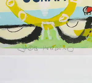 Jacob Herskind - Zeefdruk, Osram - Ingelijst kopen? Bied vanaf 1!