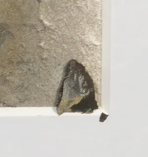 Josi Neuberger - Collage op papier, Zonder titel - Ingelijst kopen? Bied vanaf 1!