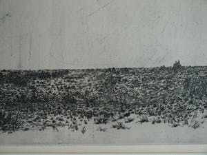 Fred Fritschij - Ingelijste ets , Landschap III – gesigneerd – 1971 – nr 4 van 8 kopen? Bied vanaf 42!