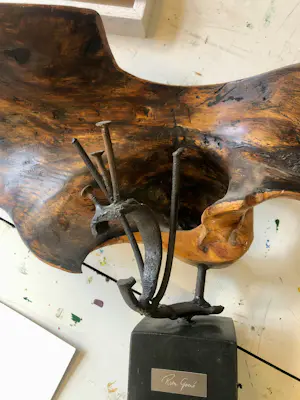 Rien Goené - Vlinder van hout en ijzer kopen? Bied vanaf 1100!