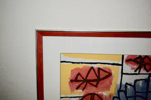 Corneille - Litho - Banlieue Nr. 119 - Geheel nieuw ingelijst Ingelijst kopen? Bied vanaf 275!