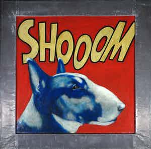 Jan Bollaert - Gemengde techniek op board, Shoom - Ingelijst (Groot) verkocht voor € 145!