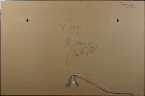 Lin de Mol - Groot wandobject - Fotografie / lichtbak, 7 P.M. kopen? Bied vanaf 700!