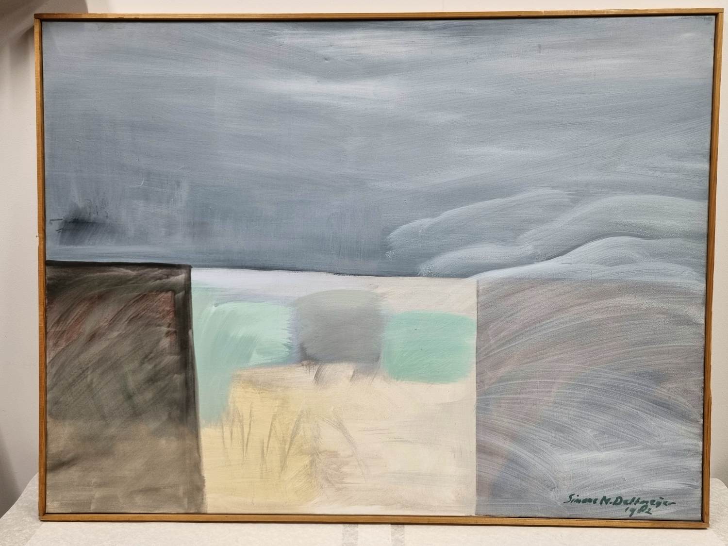 Simone M. Dettmeijer - Koud landschap kopen? Bied vanaf 30!