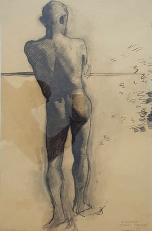Antonie Wijnstroom - Een staande figuur kopen? Bied vanaf 35!