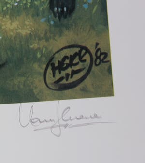 Hans Georg Kresse - Handgesigneerde prent van deze striptekenaar, Reinaart de Vos kopen? Bied vanaf 40!